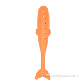 Catnip Silicone Fish Forme Cat Brush Cat Toy